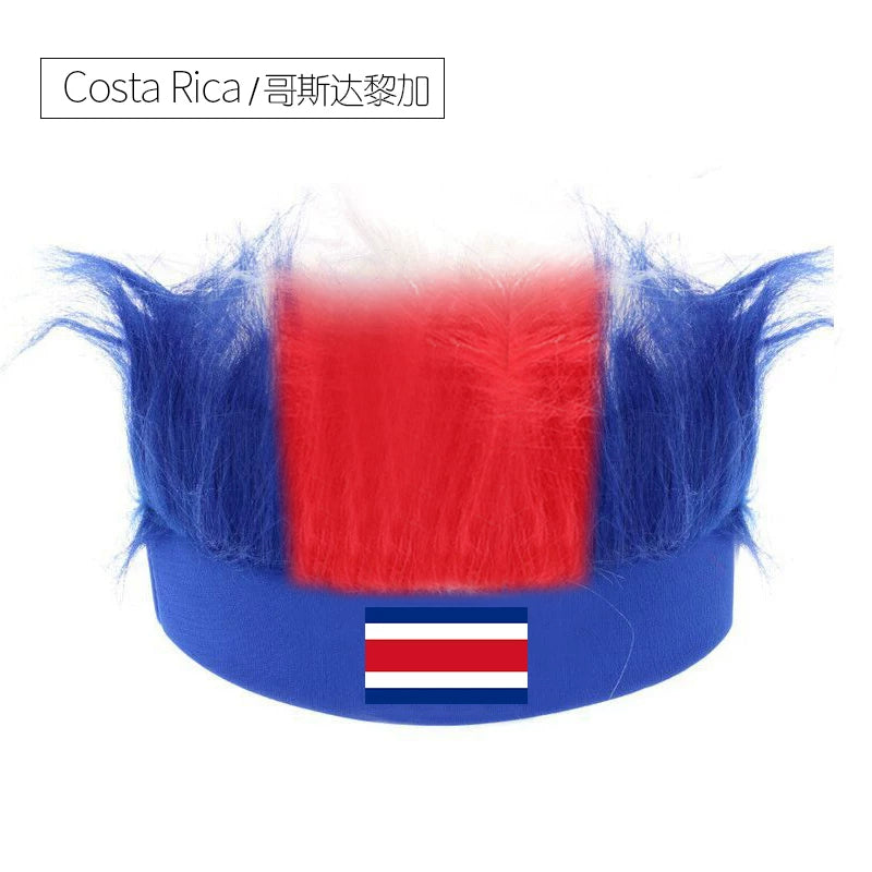 2026 Soccer World Cup 32-Team Headwear: Fan Cheering Accessories – Germany and Brazil Soccer Fan Hats
