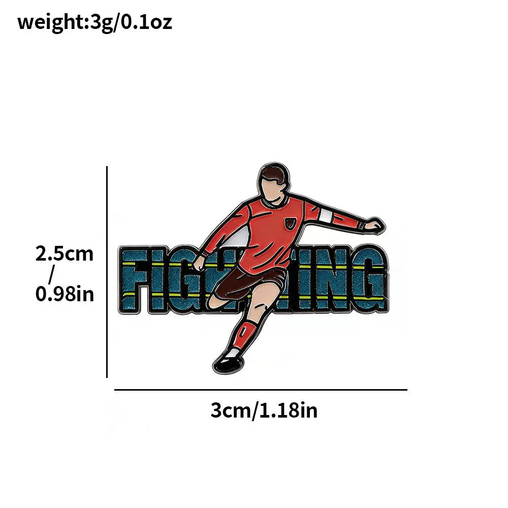 2026 FIFA World Cup Fan-Themed Sports Commemorative Alloy Pin, No. 7.10.19