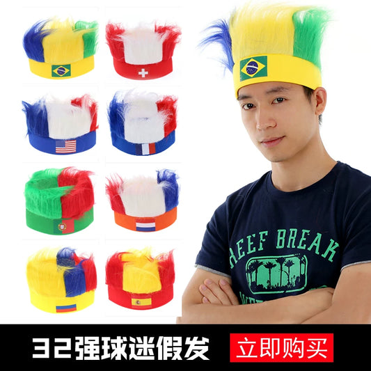 2026 Soccer World Cup 32-Team Headwear: Fan Cheering Accessories – Germany and Brazil Soccer Fan Hats