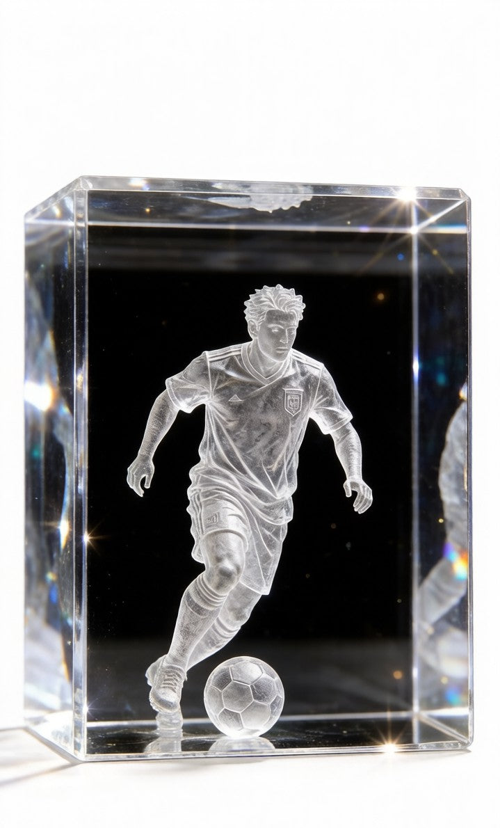 Customized Crystal Sculpture Trophy, Sports, Volleyball, Tennis, Badminton, Golf Games, Competition Awards, Home Decor