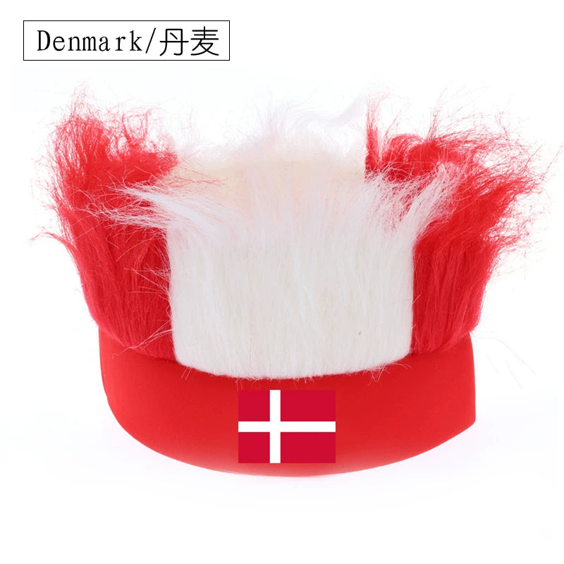 2026 Soccer World Cup 32-Team Headwear: Fan Cheering Accessories – Germany and Brazil Soccer Fan Hats
