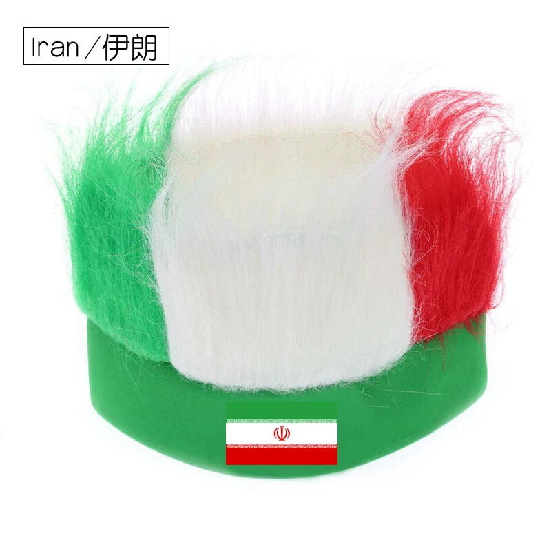 2026 Soccer World Cup 32-Team Headwear: Fan Cheering Accessories – Germany and Brazil Soccer Fan Hats