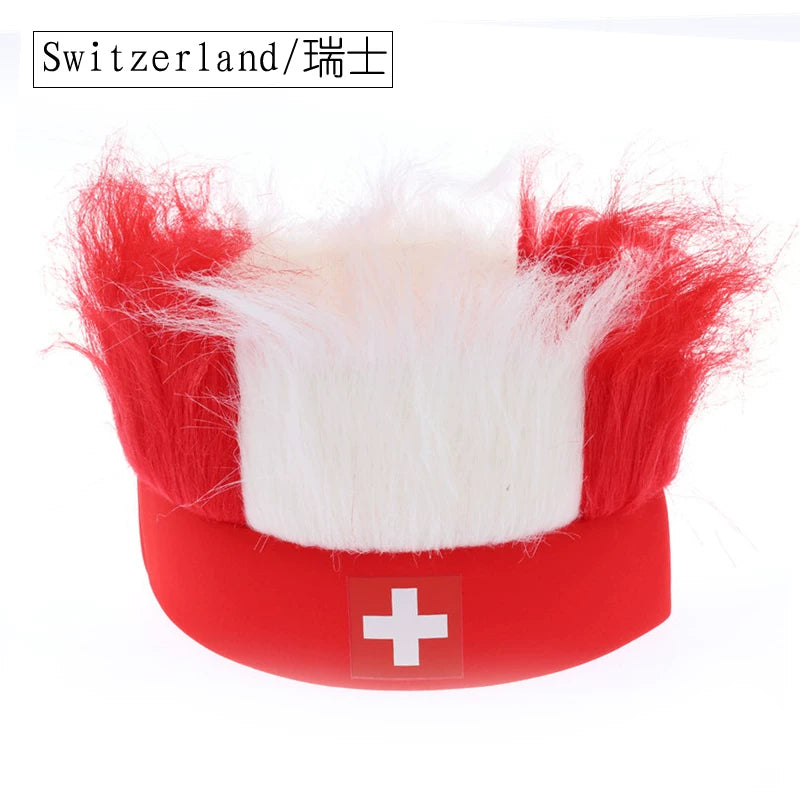 2026 Soccer World Cup 32-Team Headwear: Fan Cheering Accessories – Germany and Brazil Soccer Fan Hats