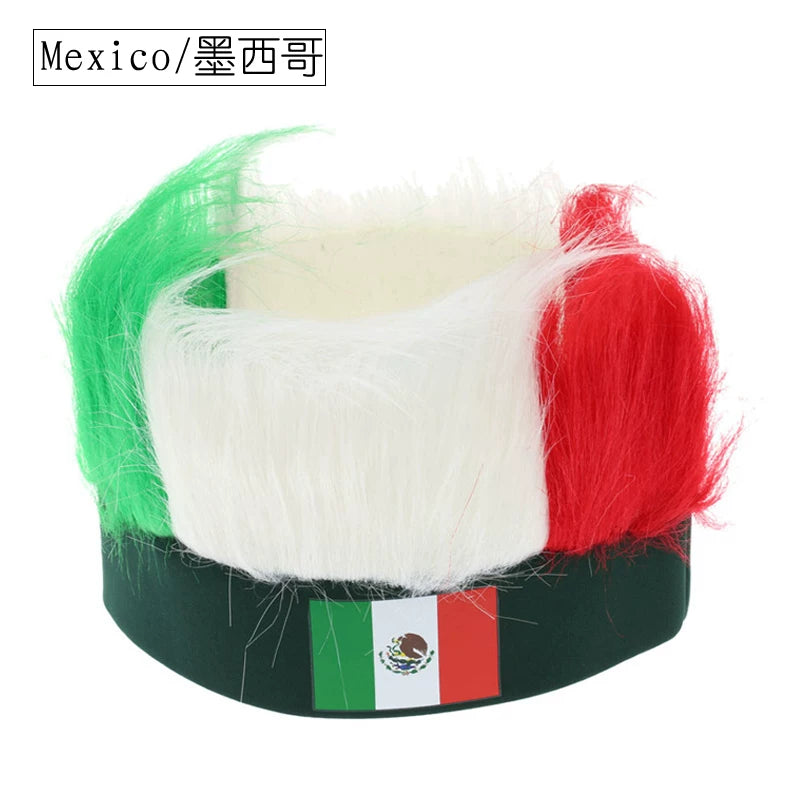 2026 Soccer World Cup 32-Team Headwear: Fan Cheering Accessories – Germany and Brazil Soccer Fan Hats