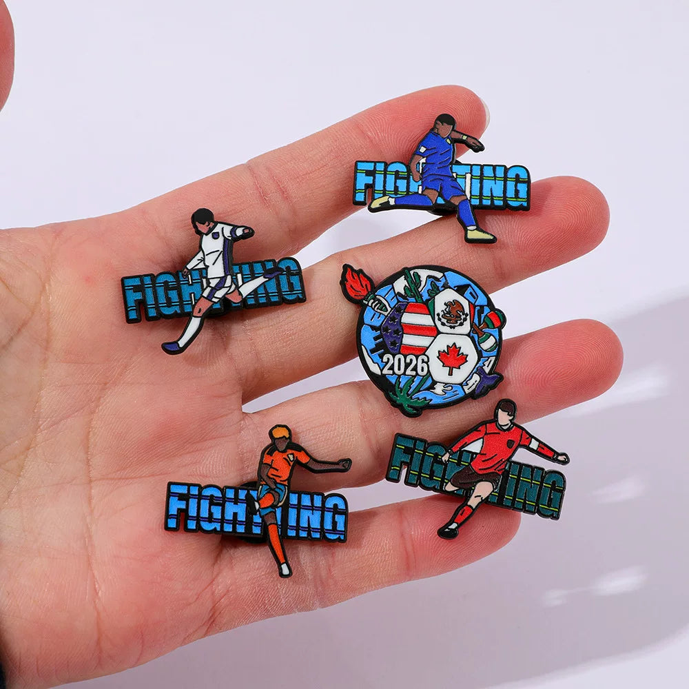 2026 FIFA World Cup Fan-Themed Sports Commemorative Alloy Pin, No. 7.10.19