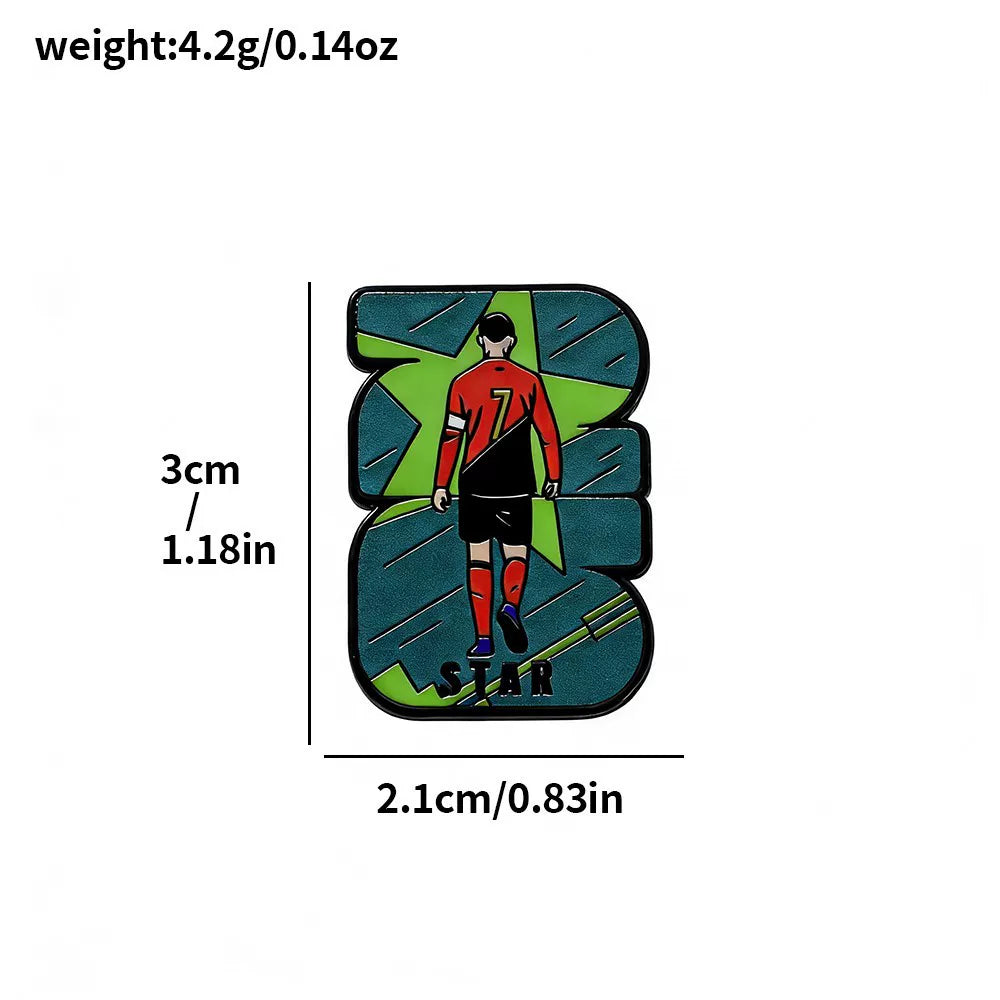 2026 FIFA World Cup Fan-Themed Sports Commemorative Alloy Pin, No. 7.10.19