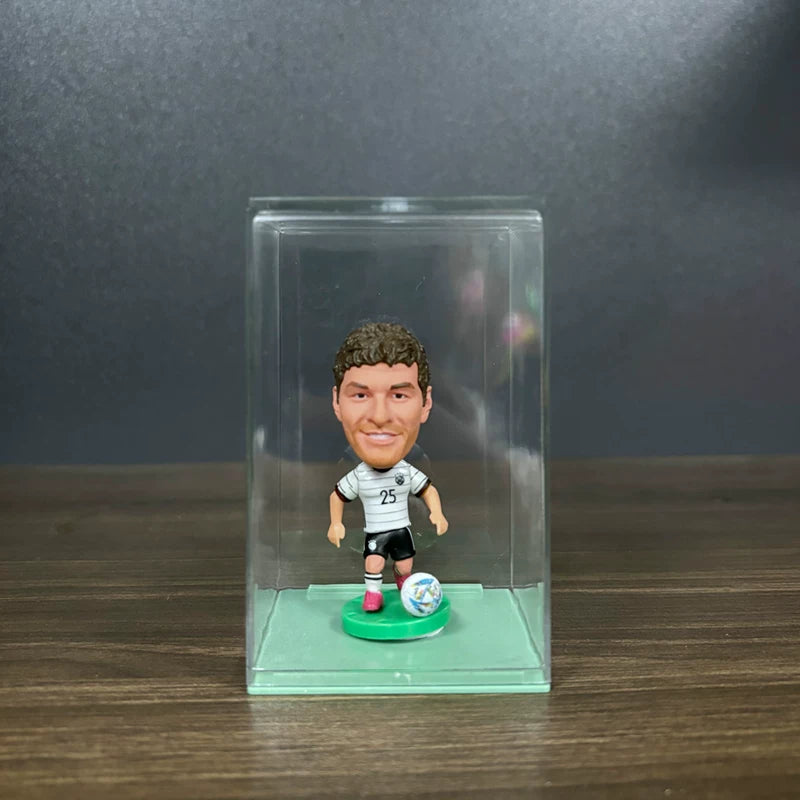 Soccer Fan Figurines: World Cup German Star Collectibles and Articulated Display Figures