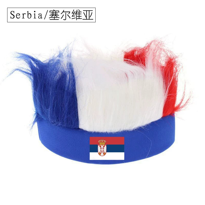 2026 Soccer World Cup 32-Team Headwear: Fan Cheering Accessories – Germany and Brazil Soccer Fan Hats