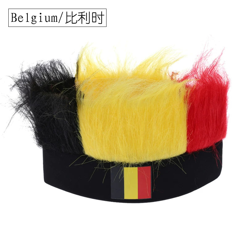 2026 Soccer World Cup 32-Team Headwear: Fan Cheering Accessories – Germany and Brazil Soccer Fan Hats