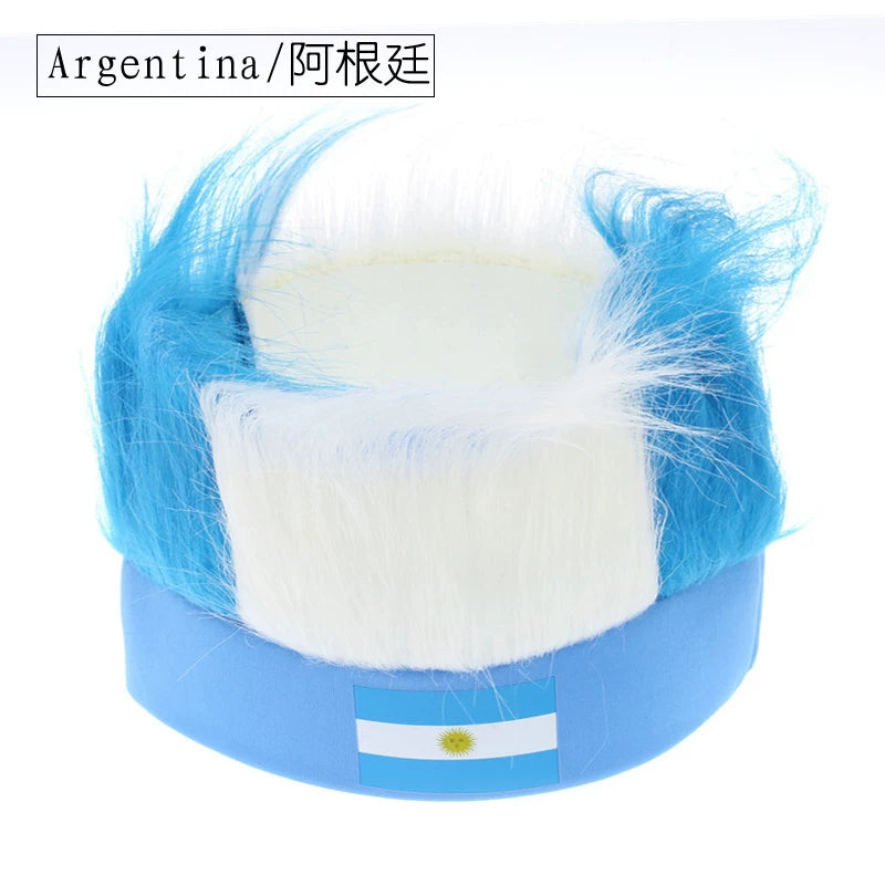 2026 Soccer World Cup 32-Team Headwear: Fan Cheering Accessories – Germany and Brazil Soccer Fan Hats