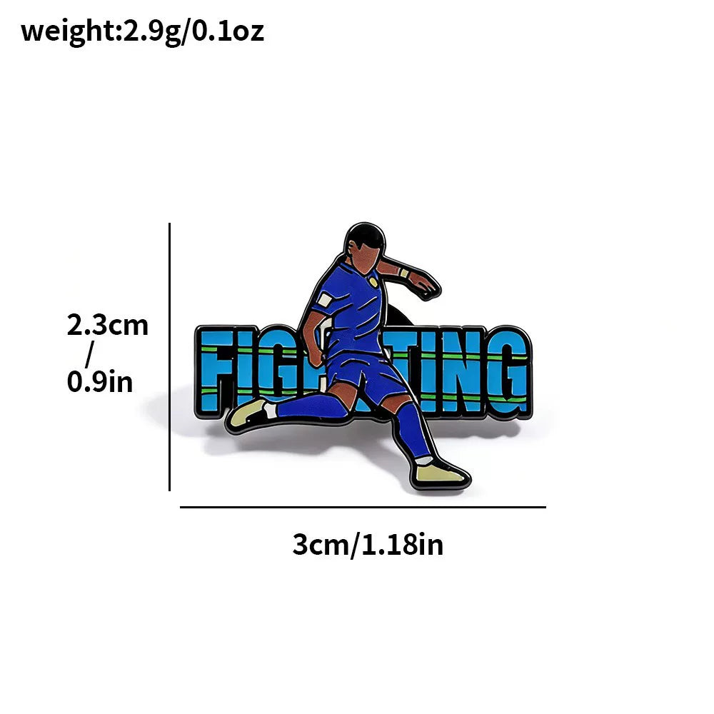 2026 FIFA World Cup Fan-Themed Sports Commemorative Alloy Pin, No. 7.10.19