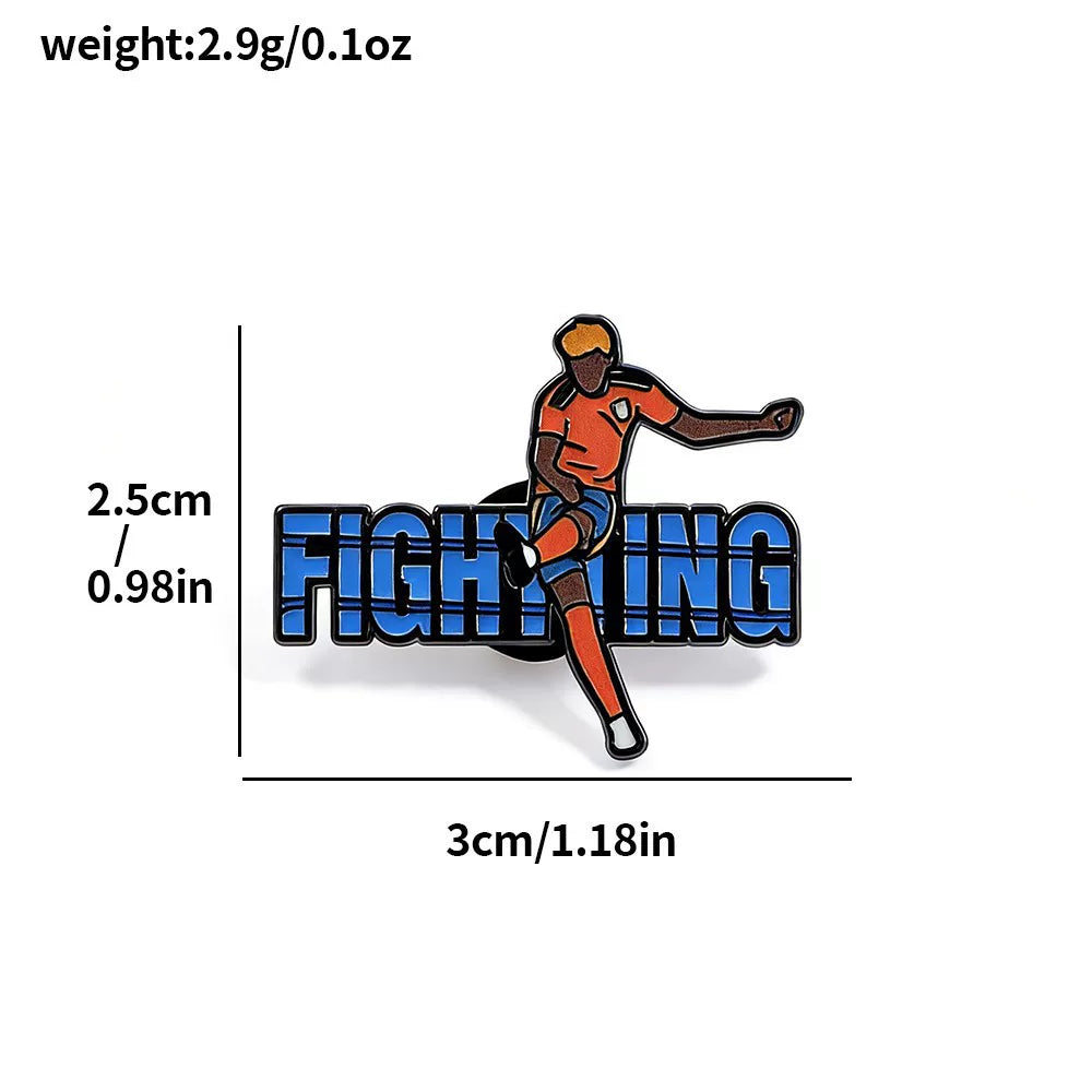 2026 FIFA World Cup Fan-Themed Sports Commemorative Alloy Pin, No. 7.10.19