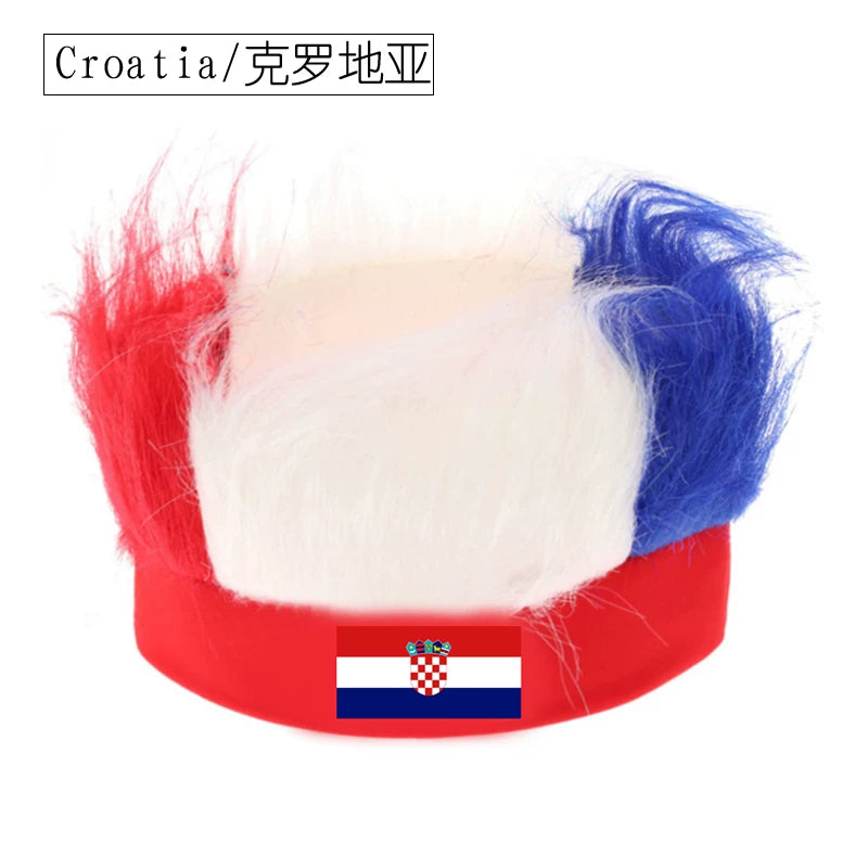 2026 Soccer World Cup 32-Team Headwear: Fan Cheering Accessories – Germany and Brazil Soccer Fan Hats