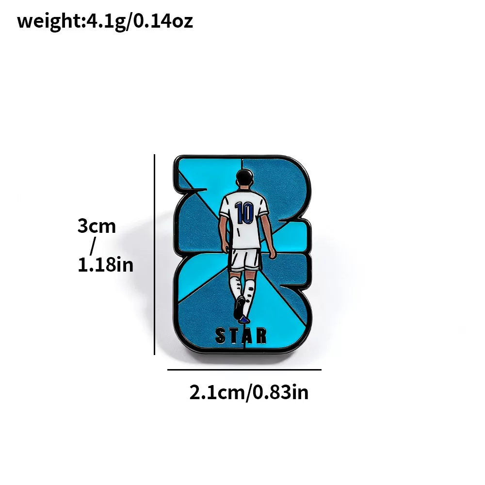 2026 FIFA World Cup Fan-Themed Sports Commemorative Alloy Pin, No. 7.10.19