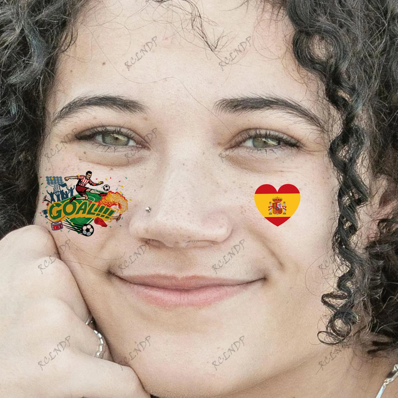 Waterproof Temporary Tattoo Sticker European football France Spain England UK flag Fake Tatto Flash Tatoo Tato for Girl Men