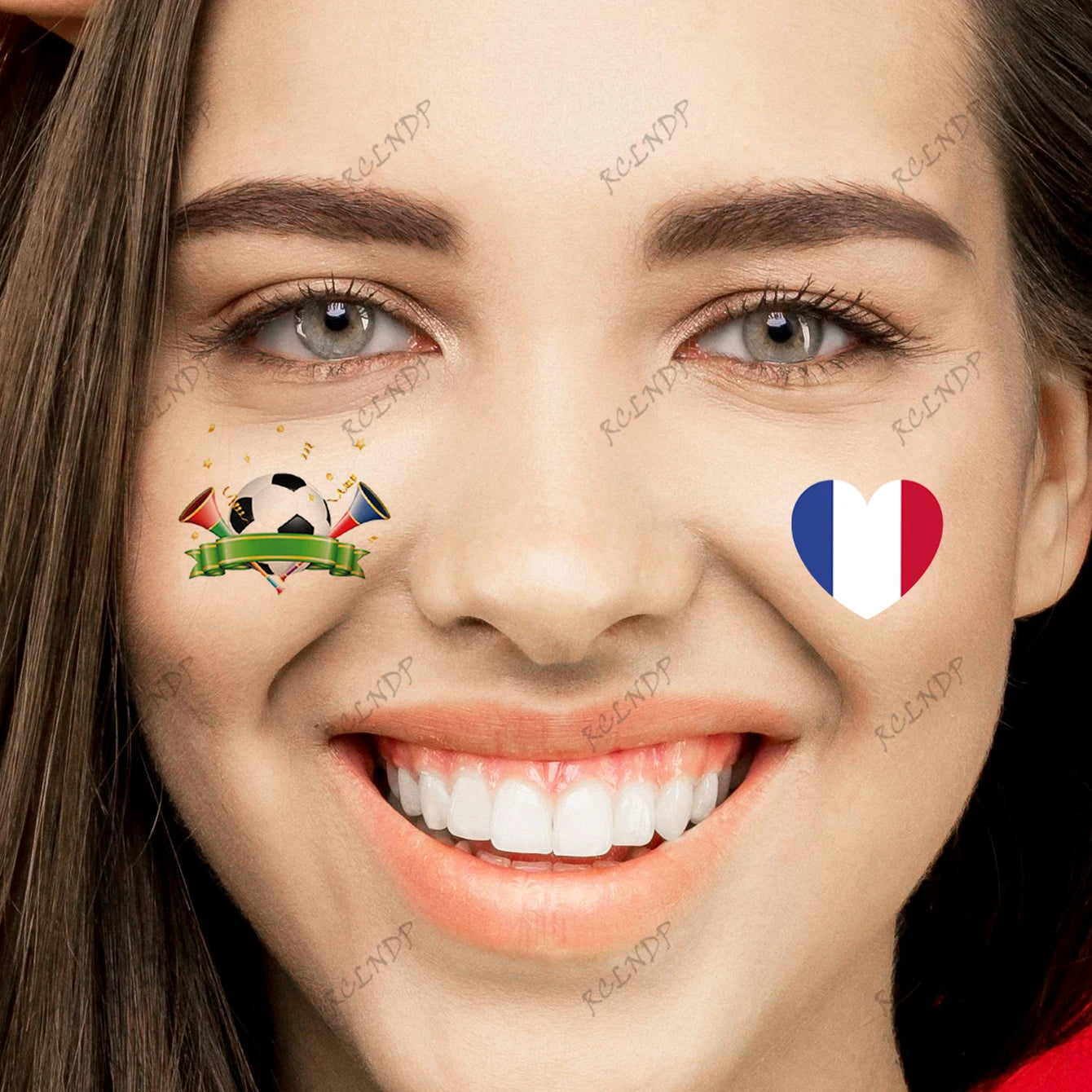Waterproof Temporary Tattoo Sticker European football France Spain England UK flag Fake Tatto Flash Tatoo Tato for Girl Men
