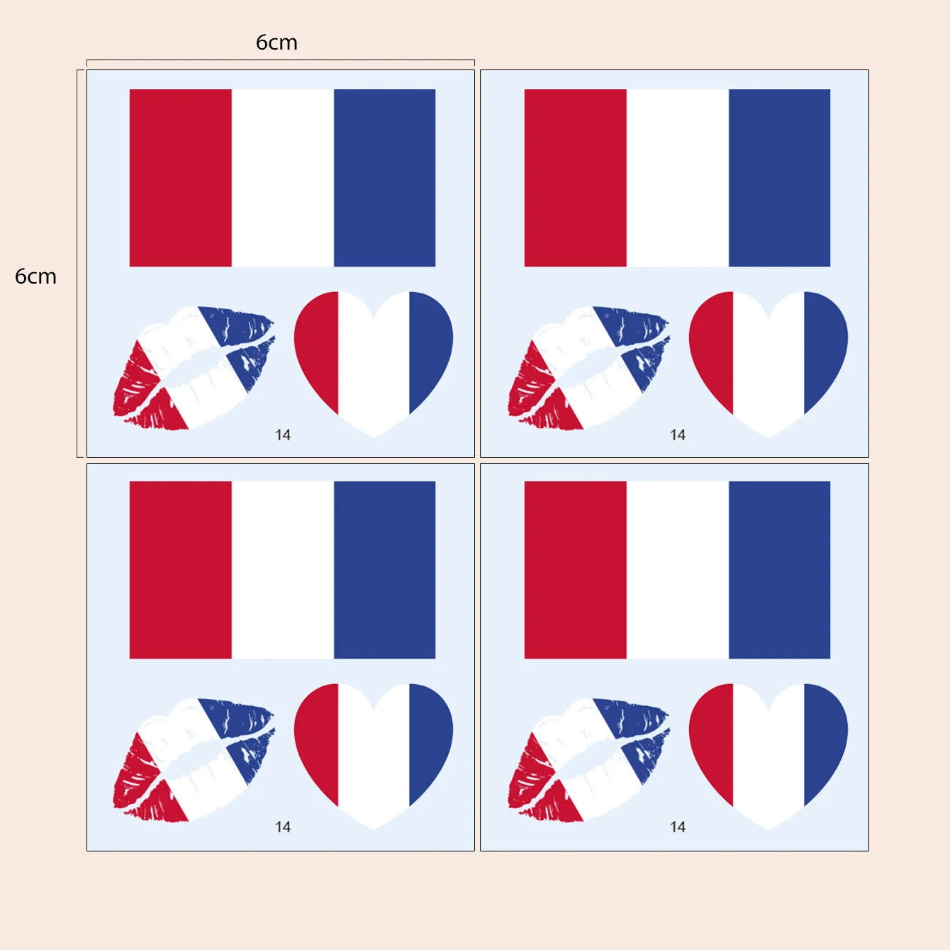 Waterproof Temporary Tattoo Sticker European football France Spain England UK flag Fake Tatto Flash Tatoo Tato for Girl Men